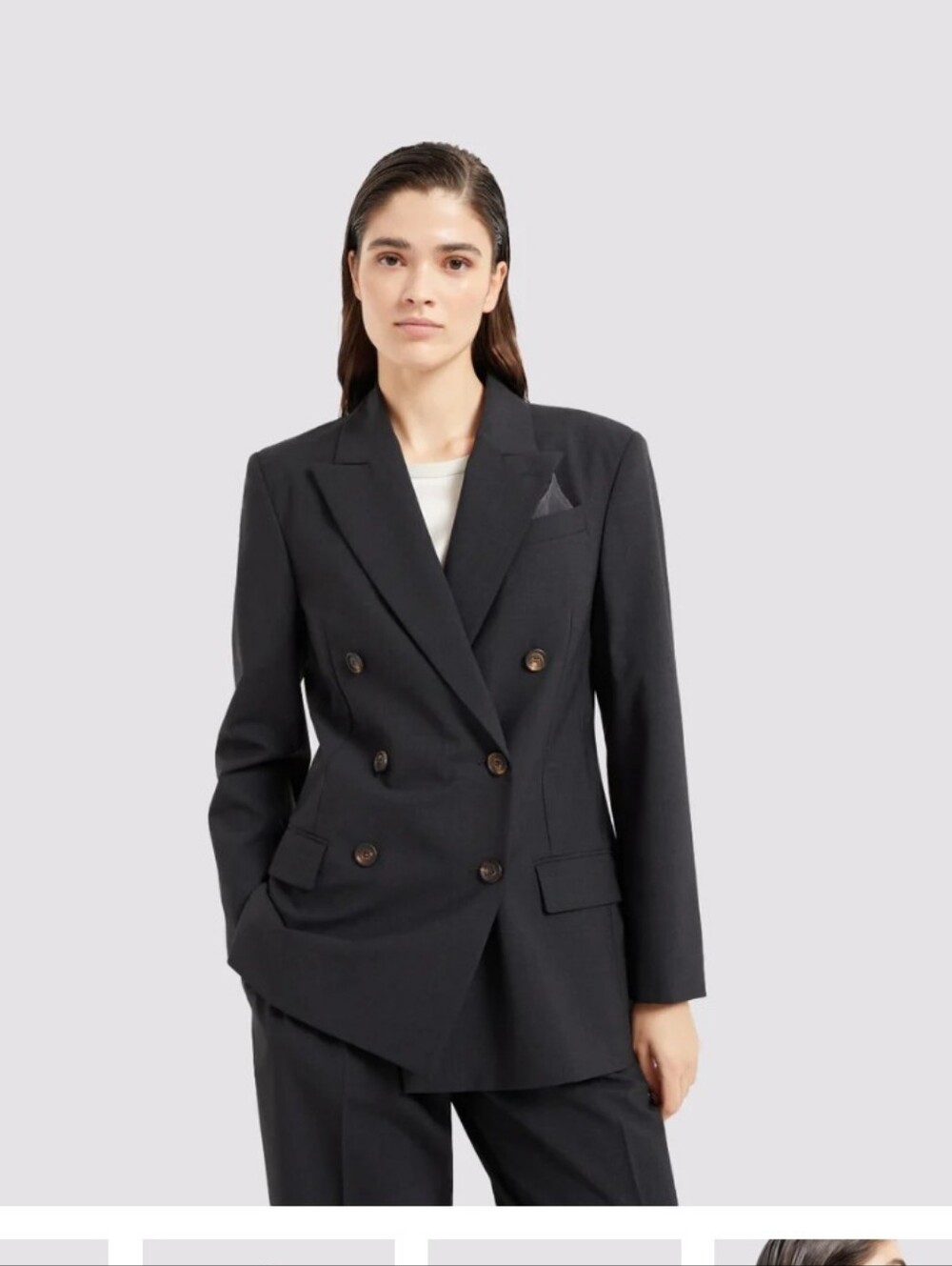 Brunello Cucinelli Tropical Luxury Wool Blazer size M(42) BNWT